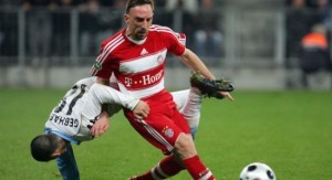 Ribéry blessé, le Bayern se cherche encore